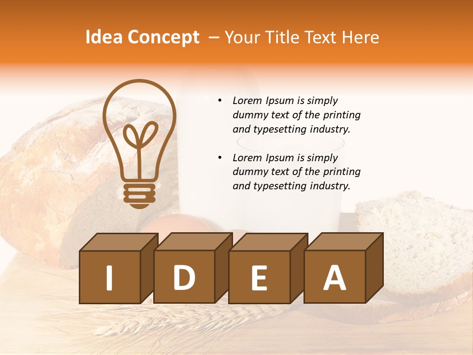 Rural Bake Diet PowerPoint Template