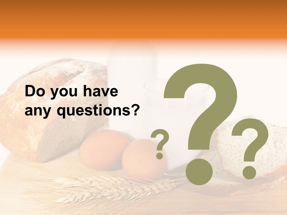 Rural Bake Diet PowerPoint Template