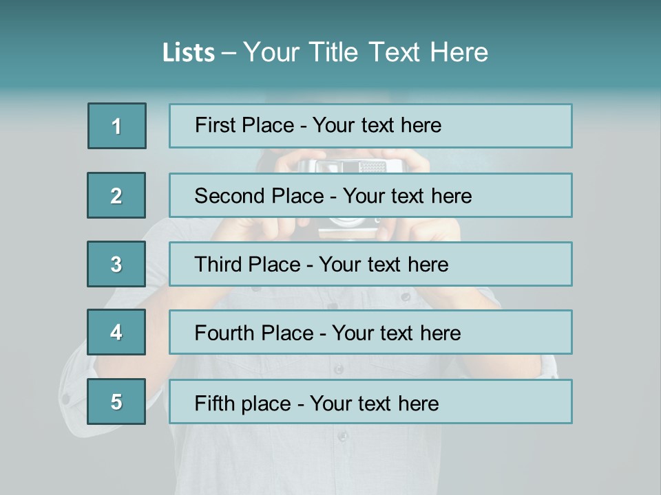 Photographer Antique Attractive PowerPoint Template