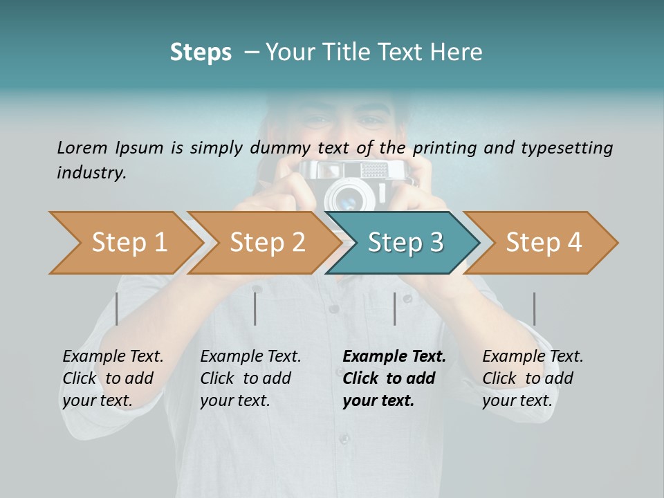 Photographer Antique Attractive PowerPoint Template