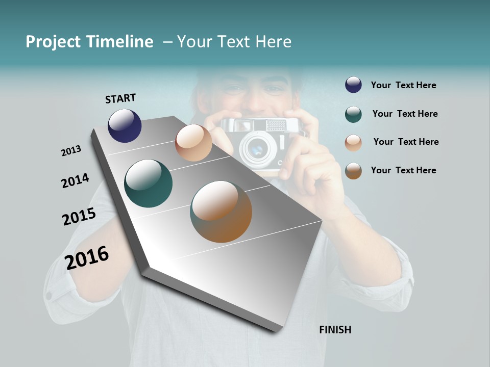 Photographer Antique Attractive PowerPoint Template