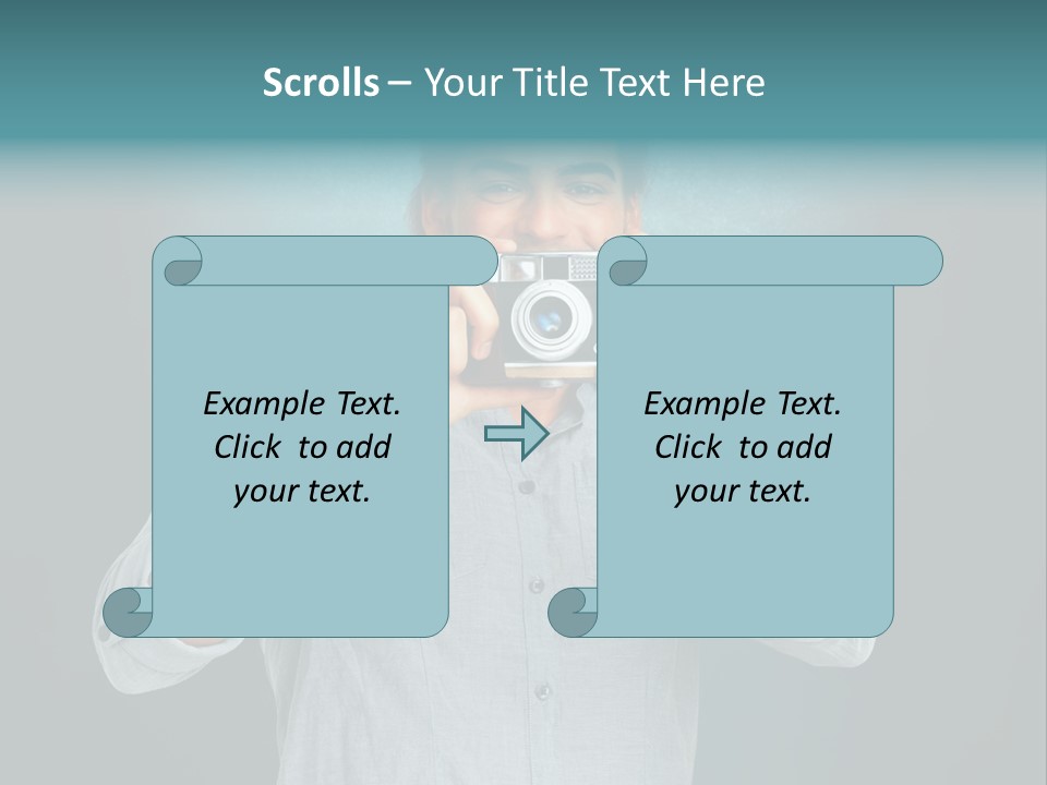 Photographer Antique Attractive PowerPoint Template