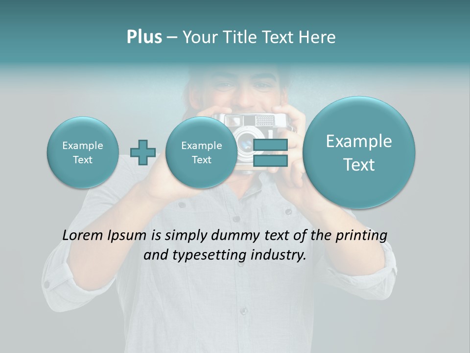 Photographer Antique Attractive PowerPoint Template