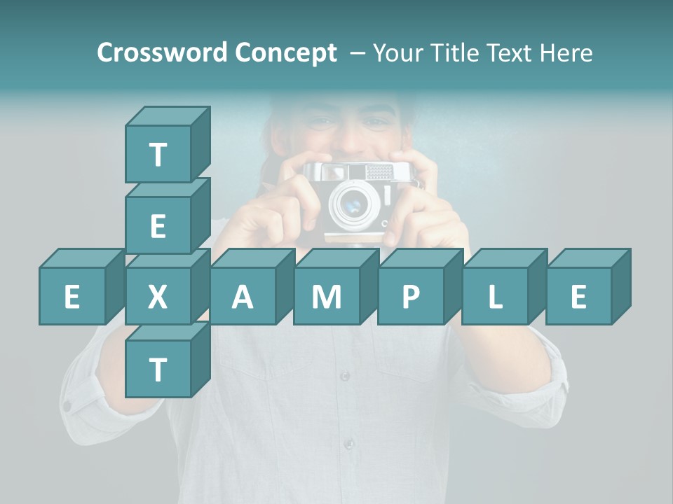 Photographer Antique Attractive PowerPoint Template