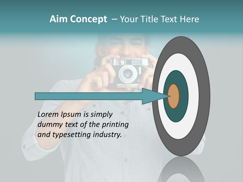 Photographer Antique Attractive PowerPoint Template