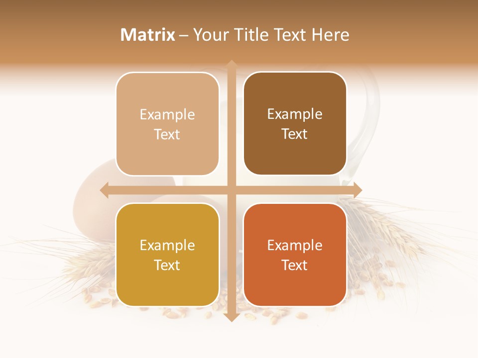 Liquid Bakery Cereal PowerPoint Template