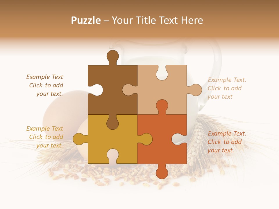 Liquid Bakery Cereal PowerPoint Template