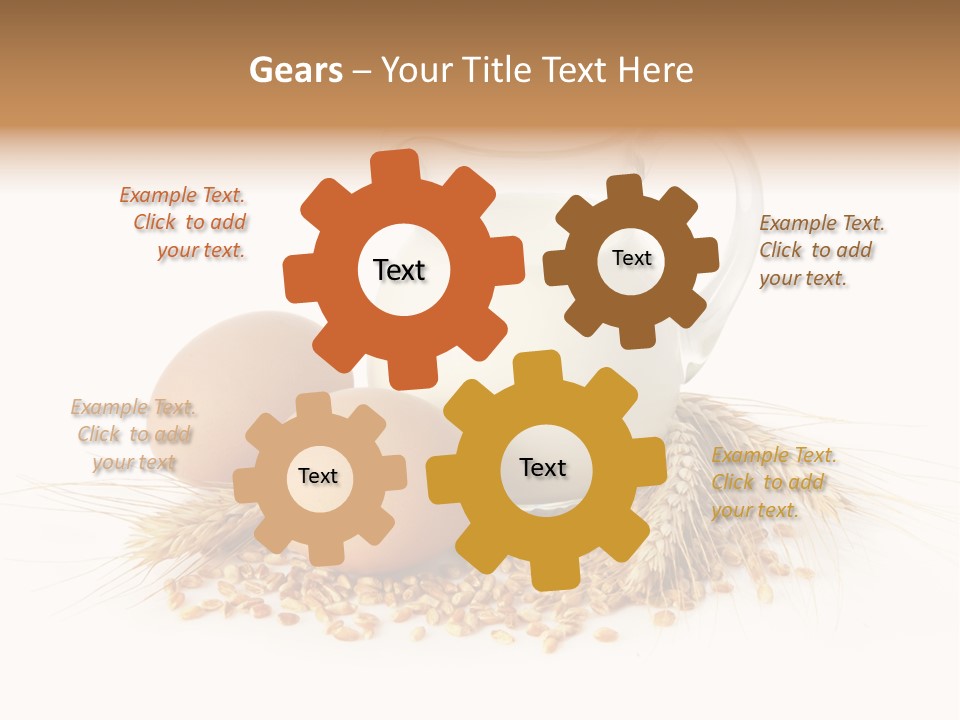 Liquid Bakery Cereal PowerPoint Template