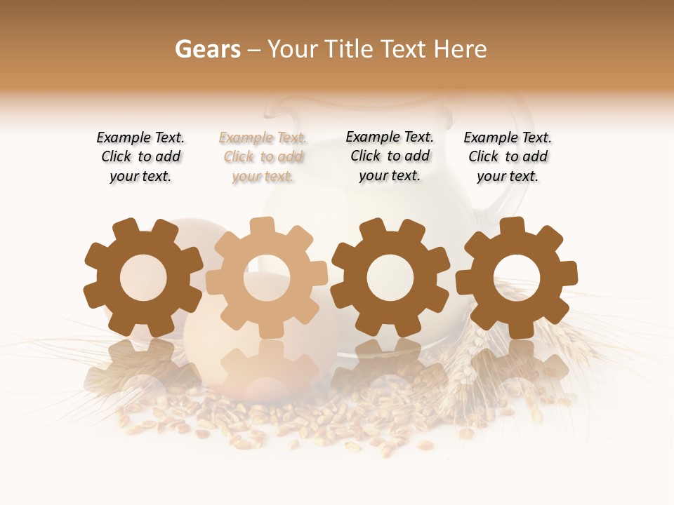 Liquid Bakery Cereal PowerPoint Template