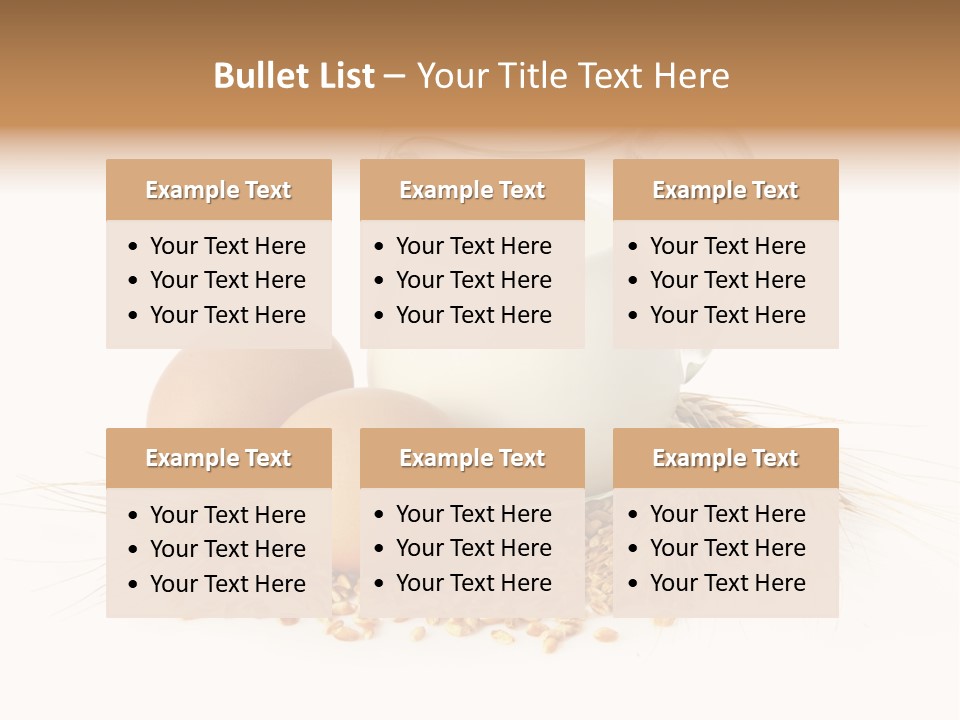 Liquid Bakery Cereal PowerPoint Template