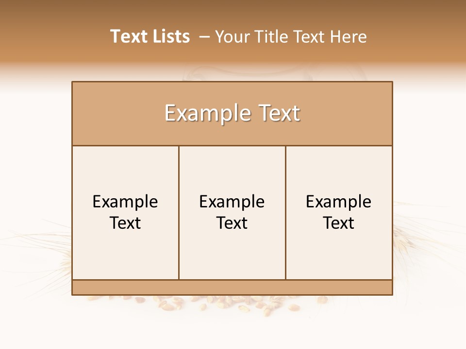 Liquid Bakery Cereal PowerPoint Template