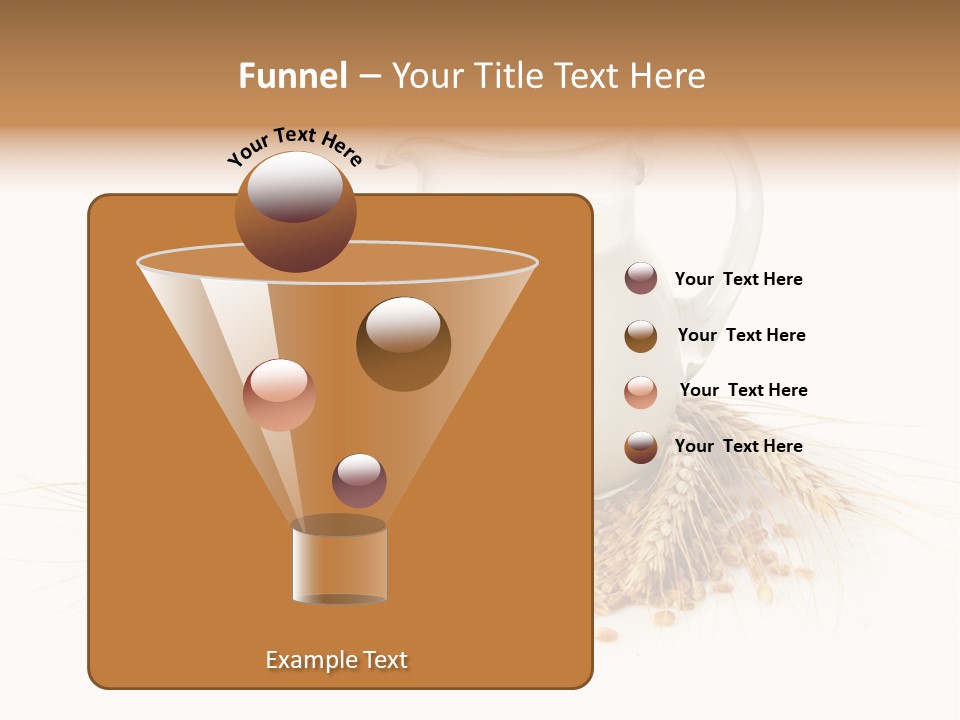 Liquid Bakery Cereal PowerPoint Template