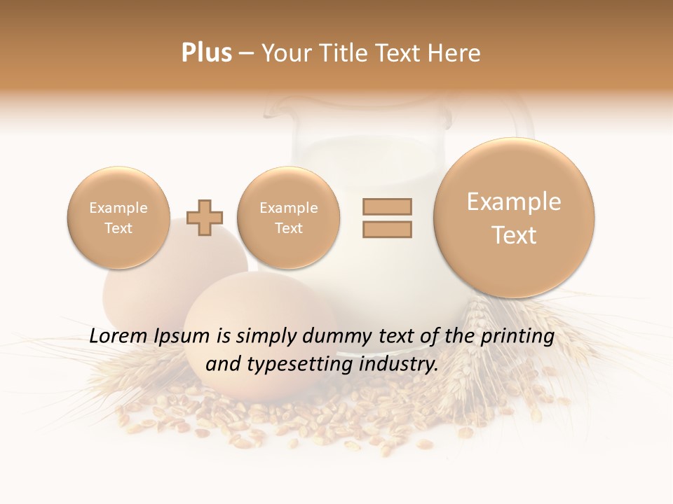 Liquid Bakery Cereal PowerPoint Template