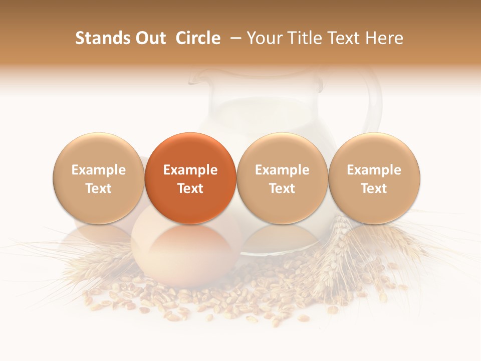 Liquid Bakery Cereal PowerPoint Template
