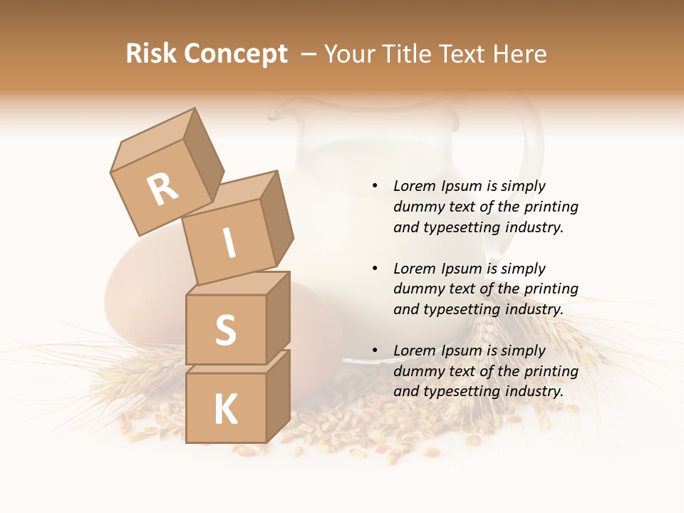 Liquid Bakery Cereal PowerPoint Template