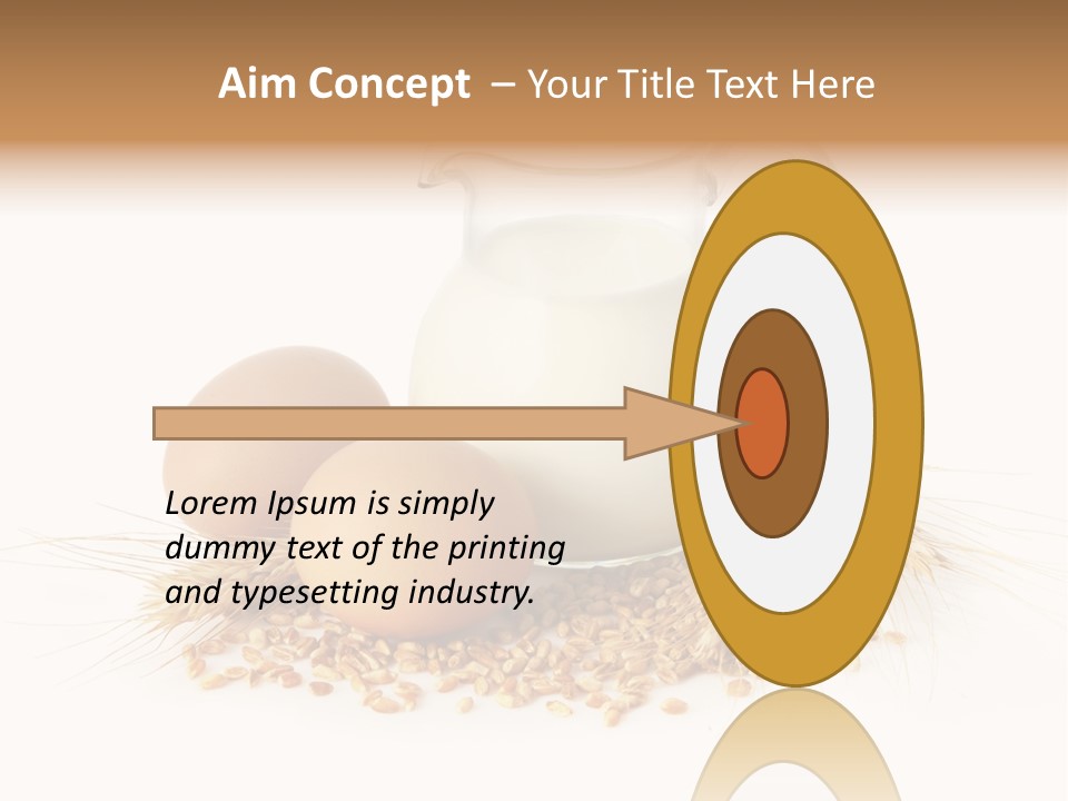 Liquid Bakery Cereal PowerPoint Template
