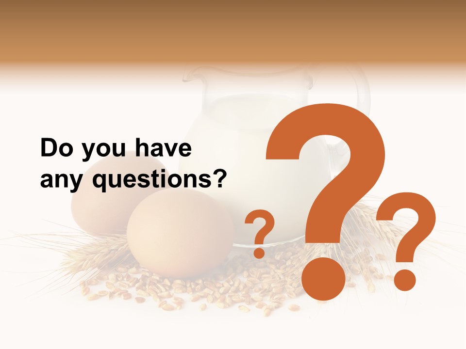 Liquid Bakery Cereal PowerPoint Template