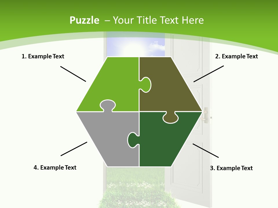 Modern Leisure Equipment PowerPoint Template