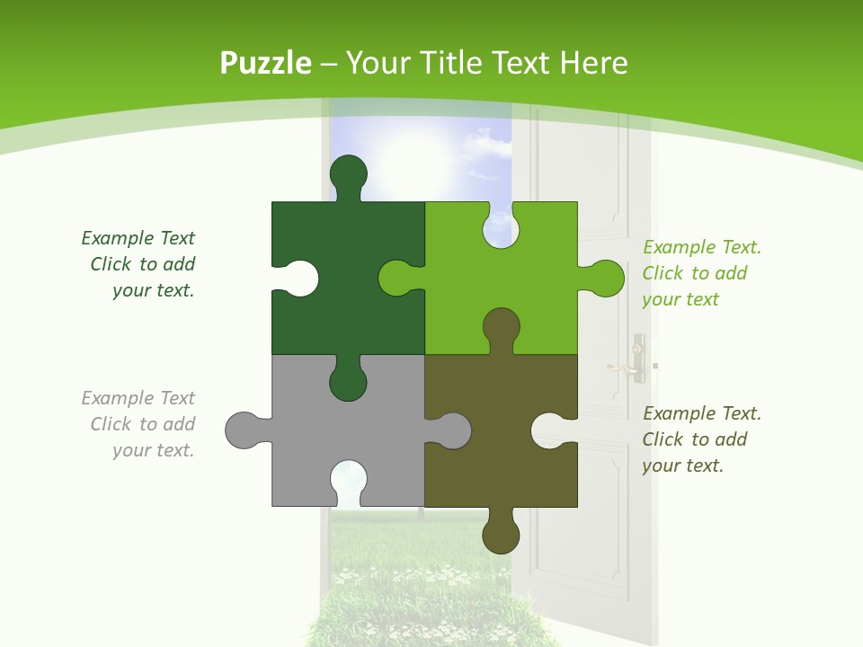 Modern Leisure Equipment PowerPoint Template