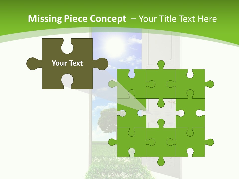 Modern Leisure Equipment PowerPoint Template