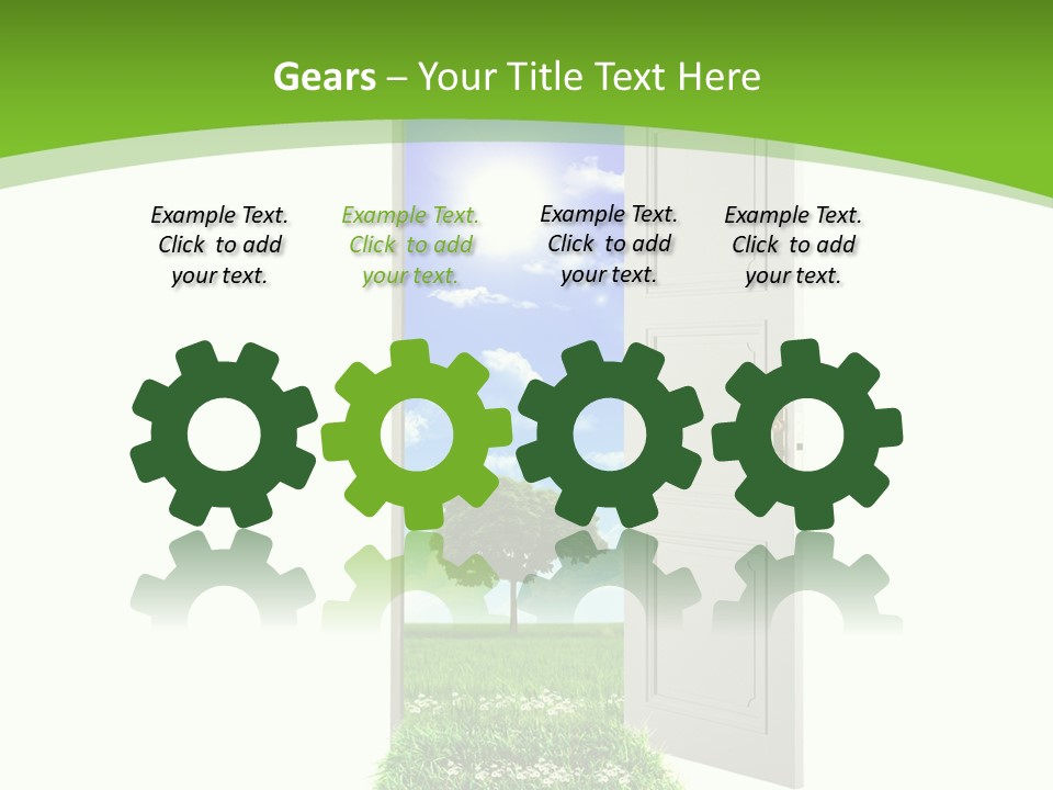 Modern Leisure Equipment PowerPoint Template