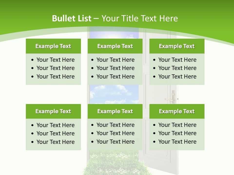 Modern Leisure Equipment PowerPoint Template