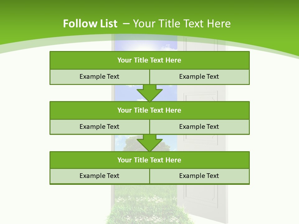 Modern Leisure Equipment PowerPoint Template
