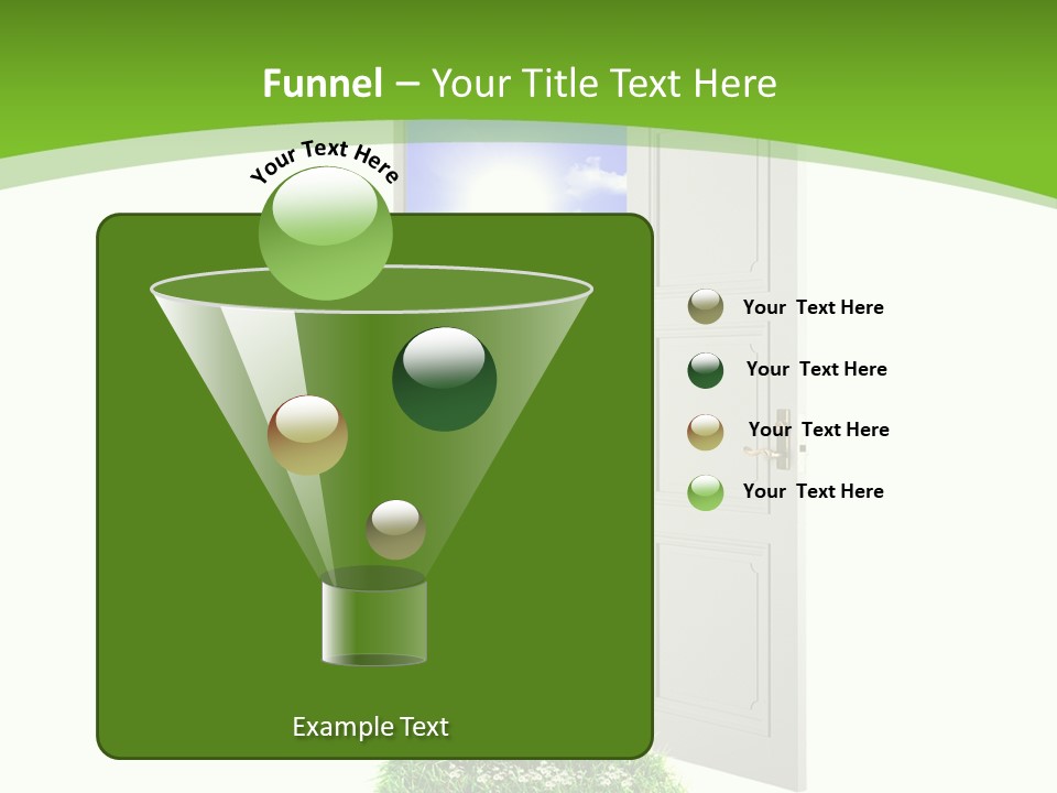 Modern Leisure Equipment PowerPoint Template