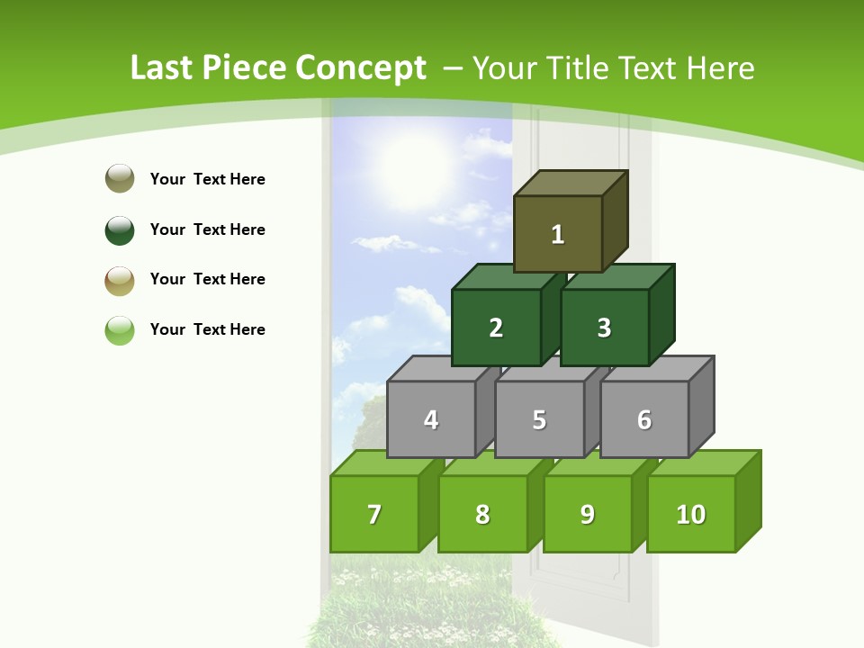Modern Leisure Equipment PowerPoint Template