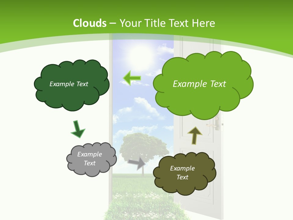 Modern Leisure Equipment PowerPoint Template