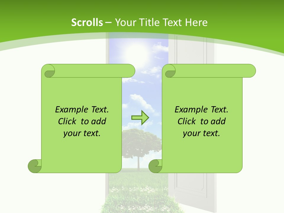 Modern Leisure Equipment PowerPoint Template