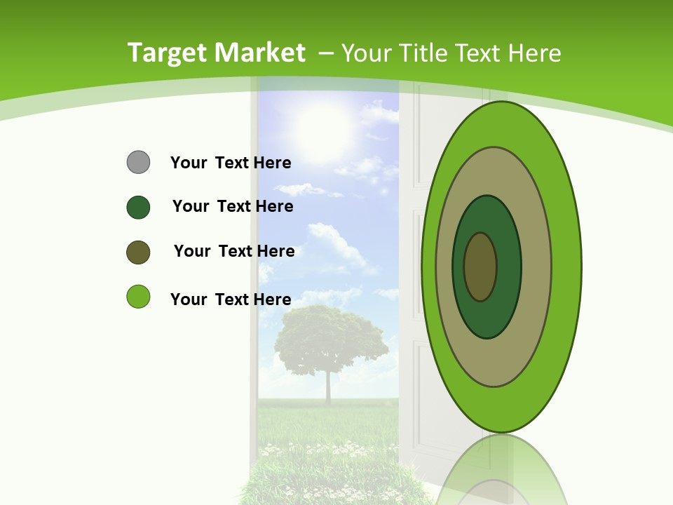 Modern Leisure Equipment PowerPoint Template