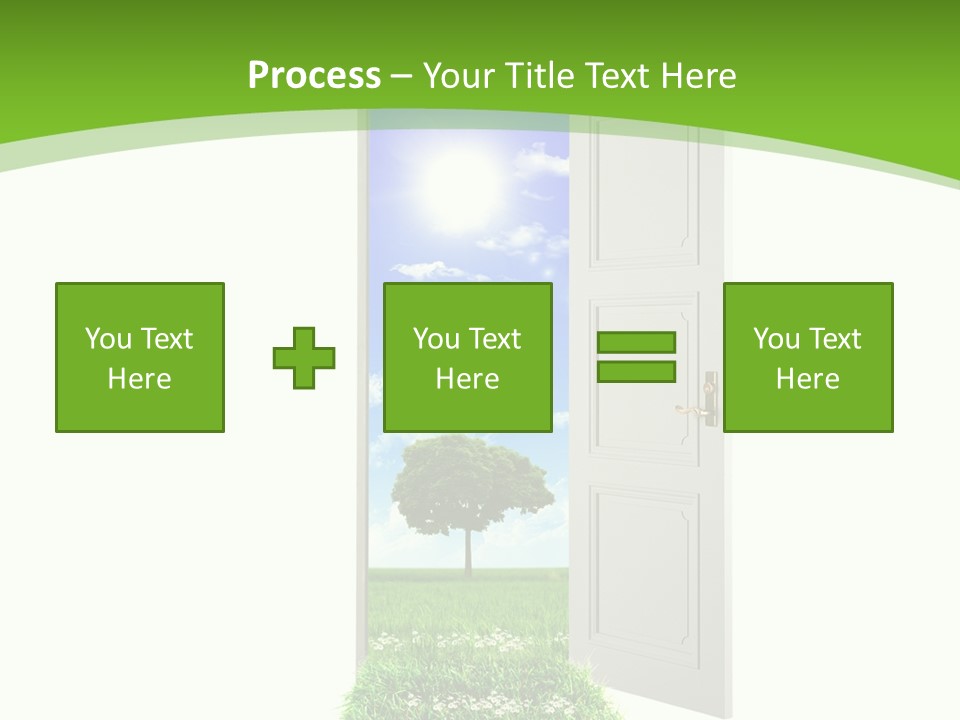 Modern Leisure Equipment PowerPoint Template