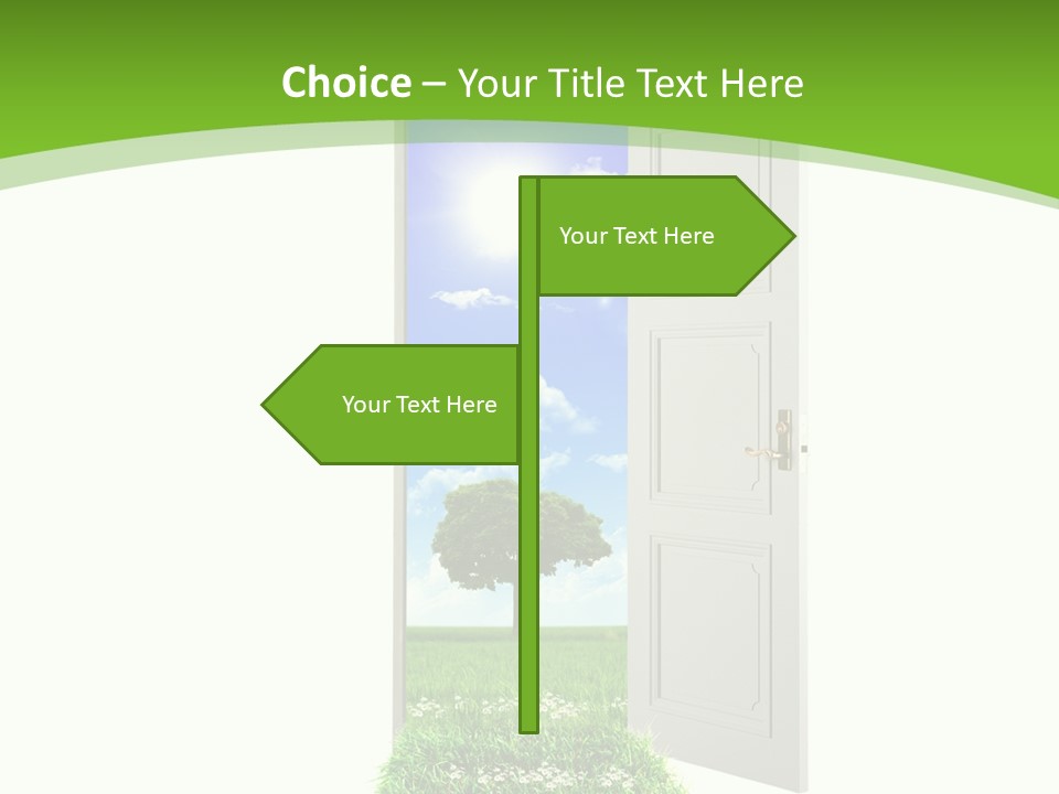 Modern Leisure Equipment PowerPoint Template