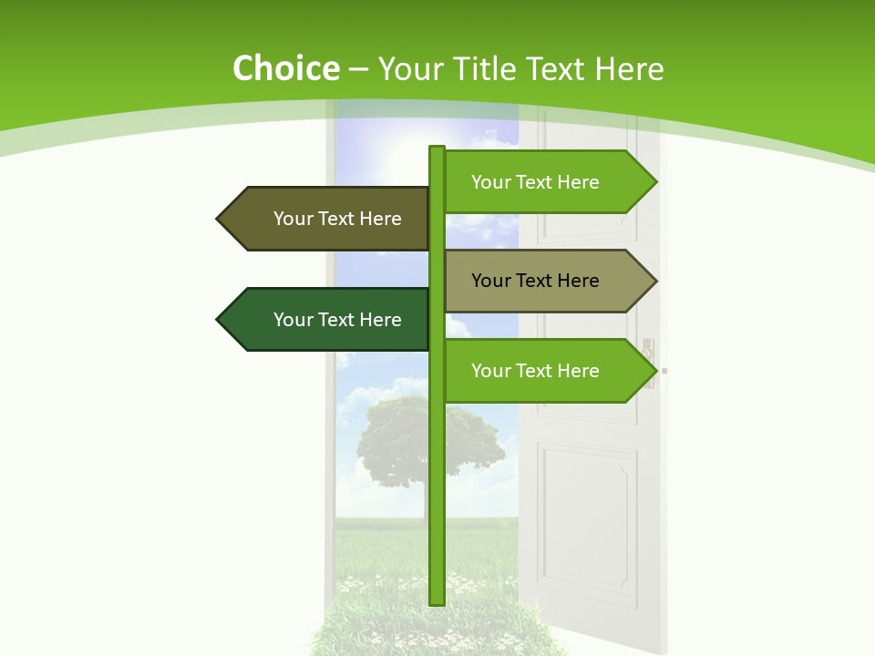 Modern Leisure Equipment PowerPoint Template