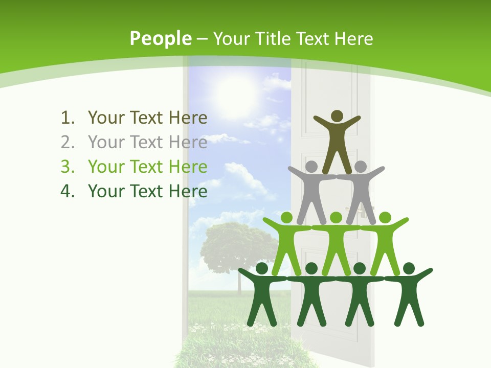 Modern Leisure Equipment PowerPoint Template