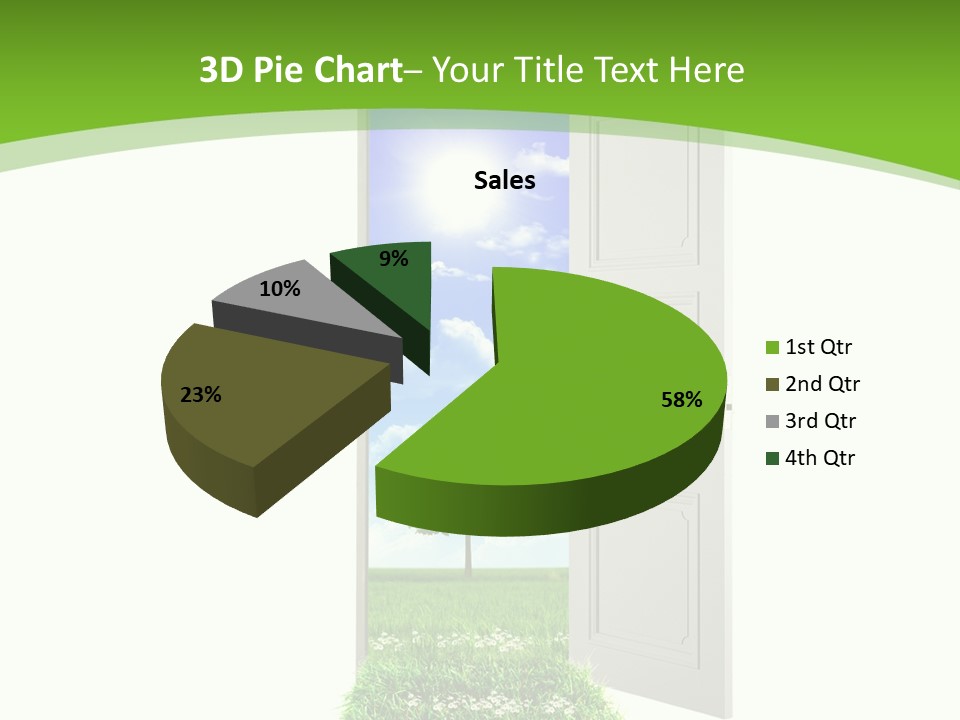 Modern Leisure Equipment PowerPoint Template