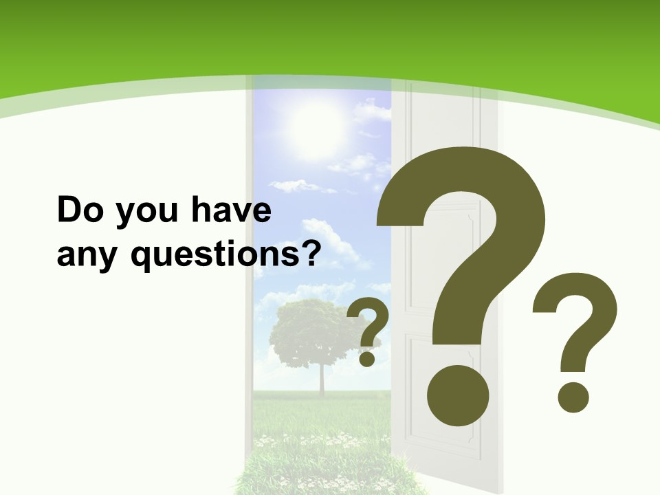 Modern Leisure Equipment PowerPoint Template