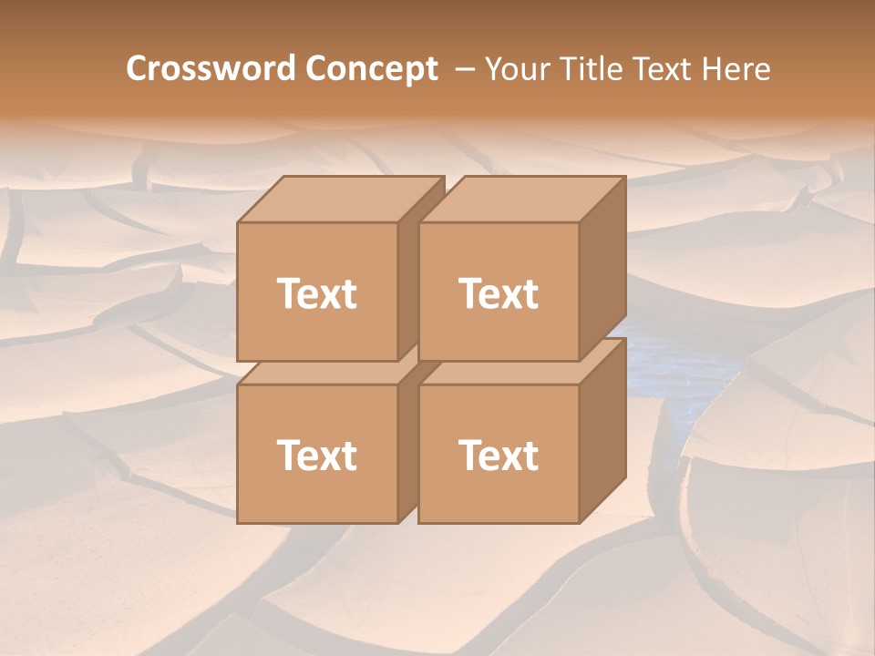 Climate Global Warming Drought PowerPoint Template