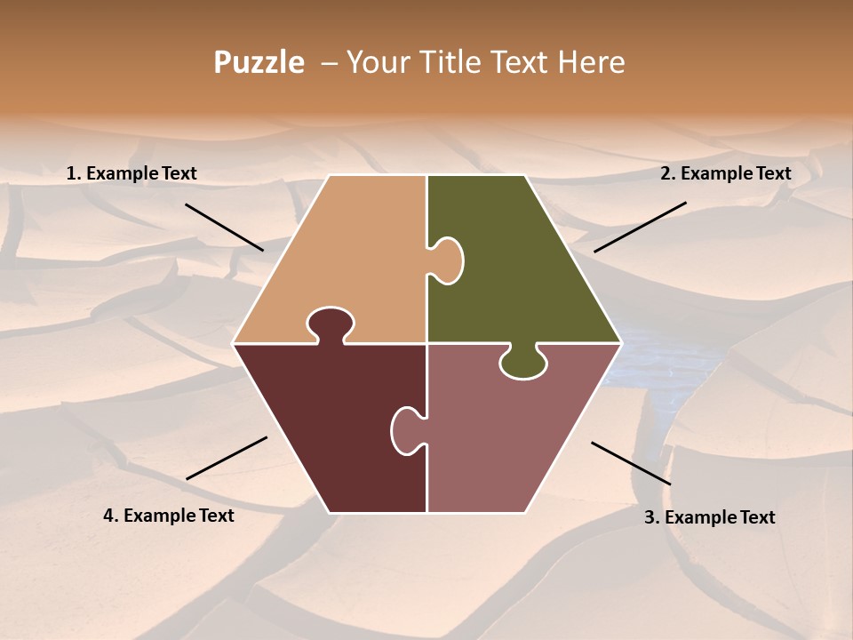 Climate Global Warming Drought PowerPoint Template