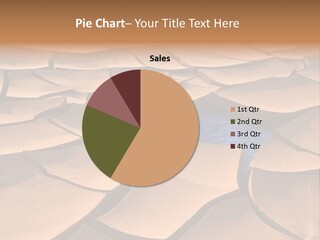 Climate Global Warming Drought PowerPoint Template