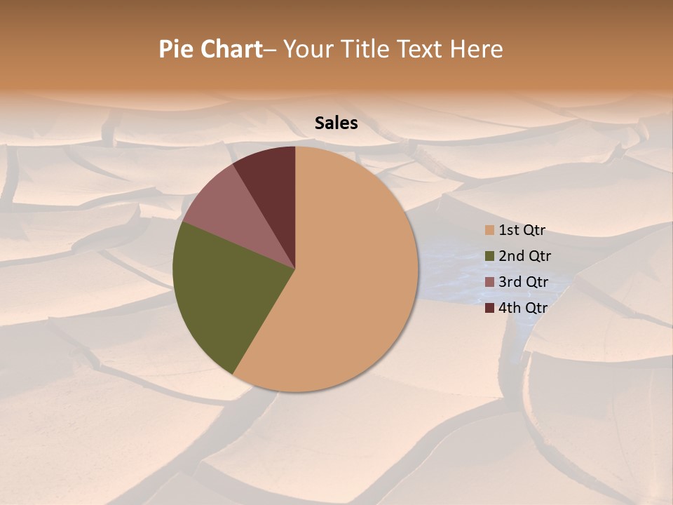 Climate Global Warming Drought PowerPoint Template