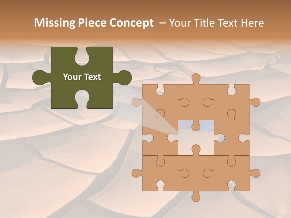 Climate Global Warming Drought PowerPoint Template