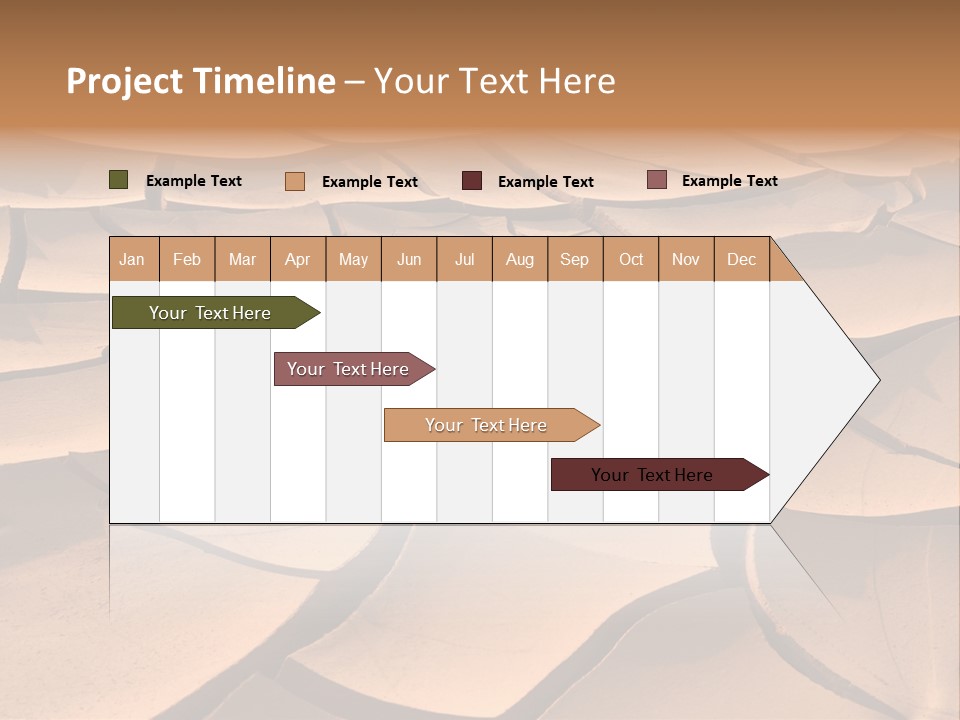 Climate Global Warming Drought PowerPoint Template
