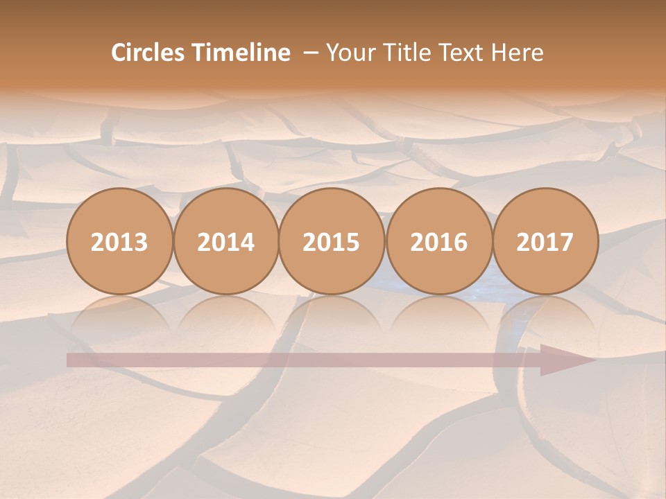 Climate Global Warming Drought PowerPoint Template