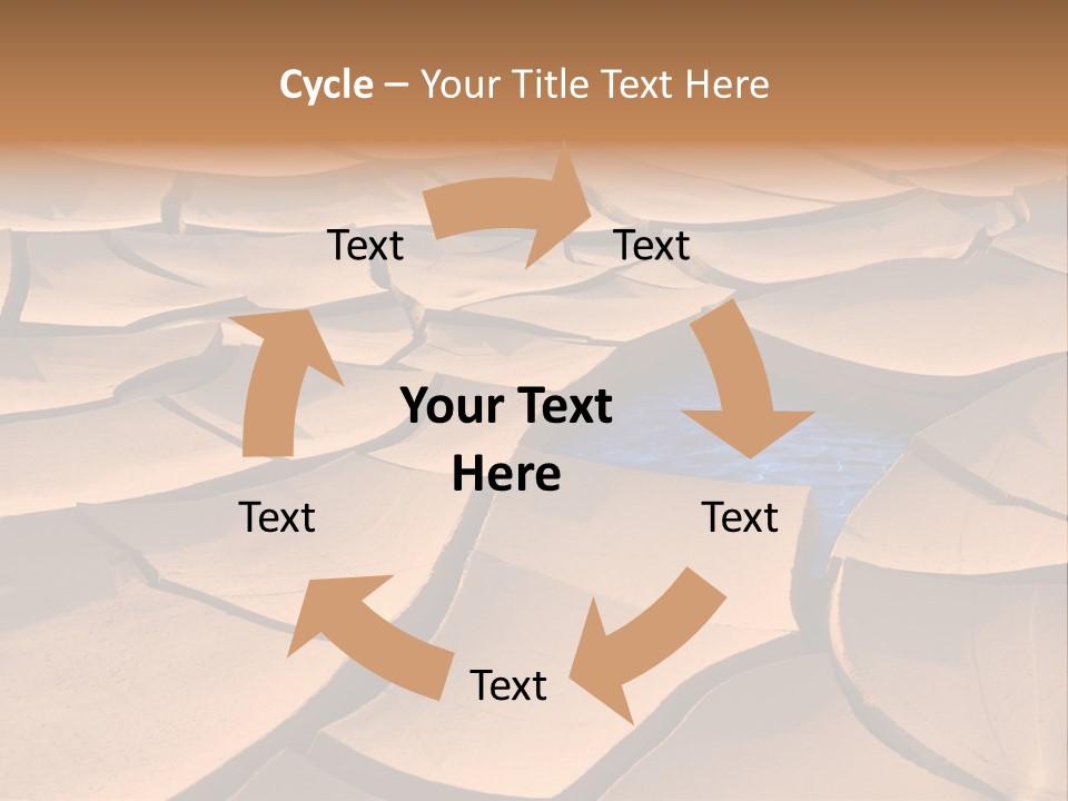 Climate Global Warming Drought PowerPoint Template