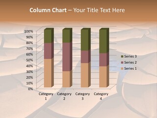 Climate Global Warming Drought PowerPoint Template