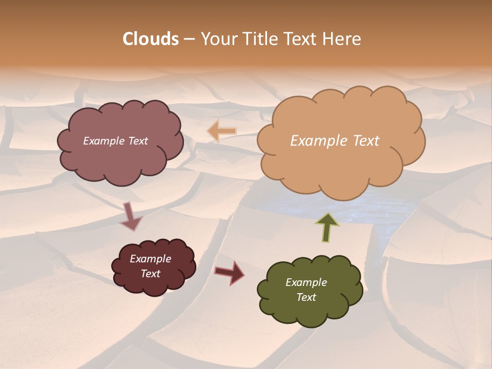 Climate Global Warming Drought PowerPoint Template