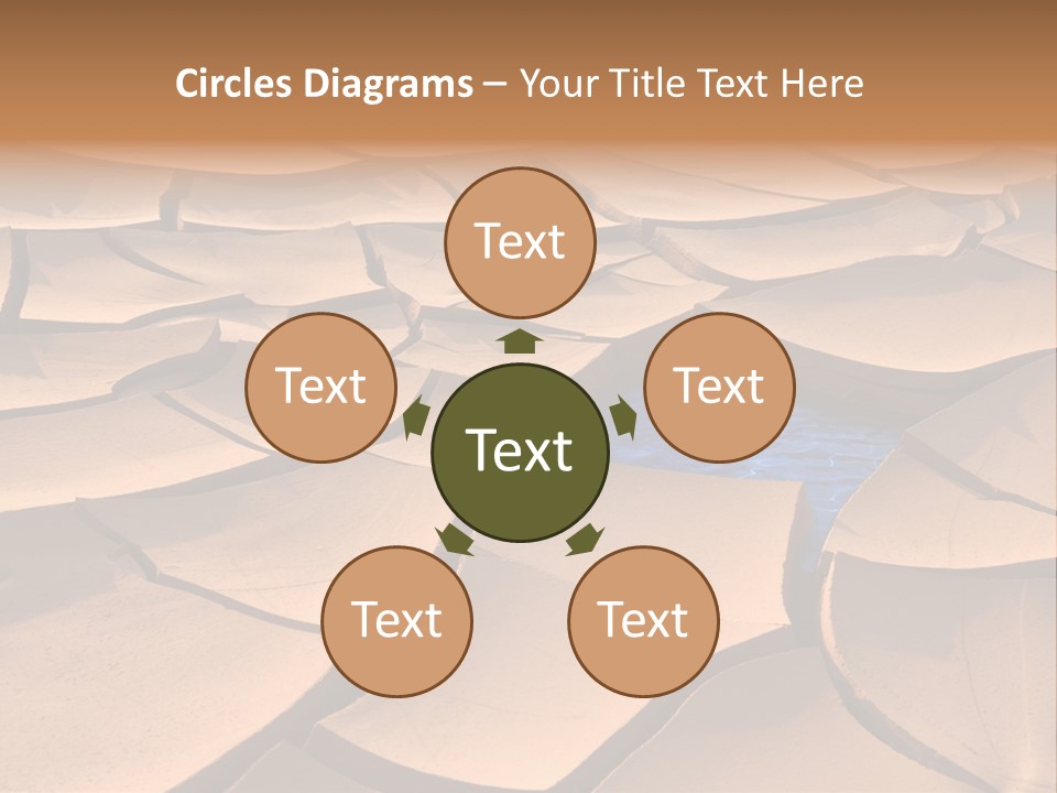 Climate Global Warming Drought PowerPoint Template