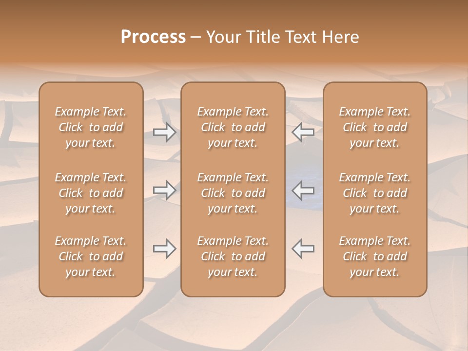 Climate Global Warming Drought PowerPoint Template